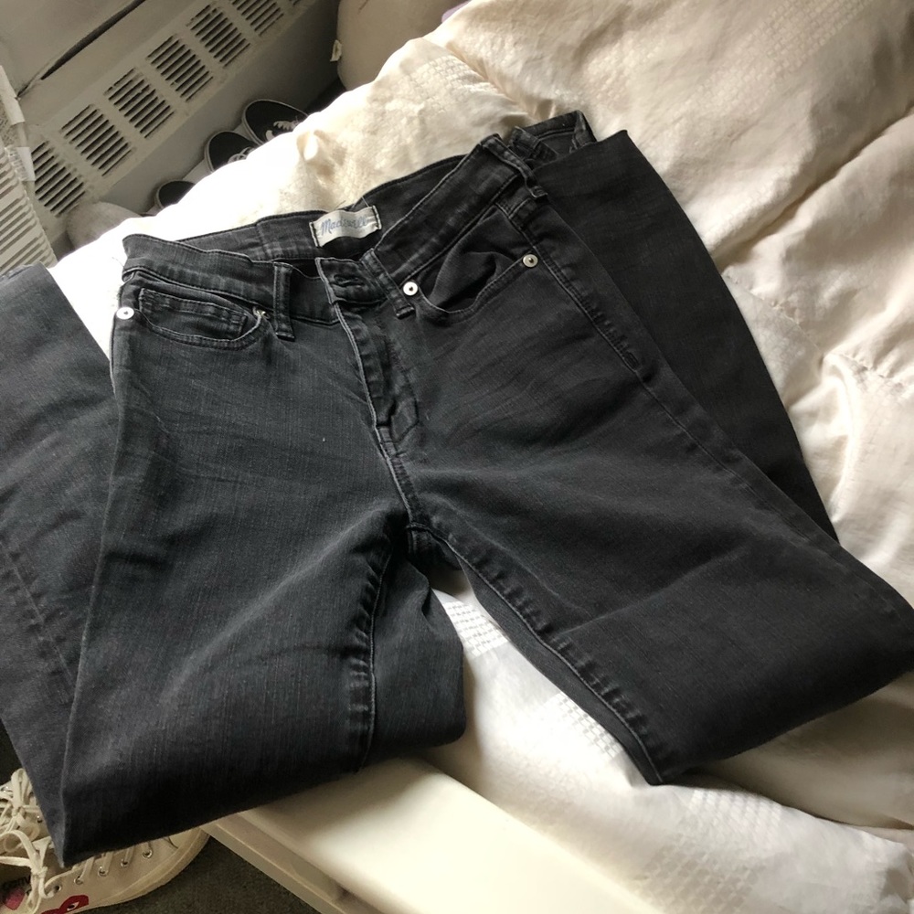MADEWELL SIZE 24  HIGH RISE SKINNY
